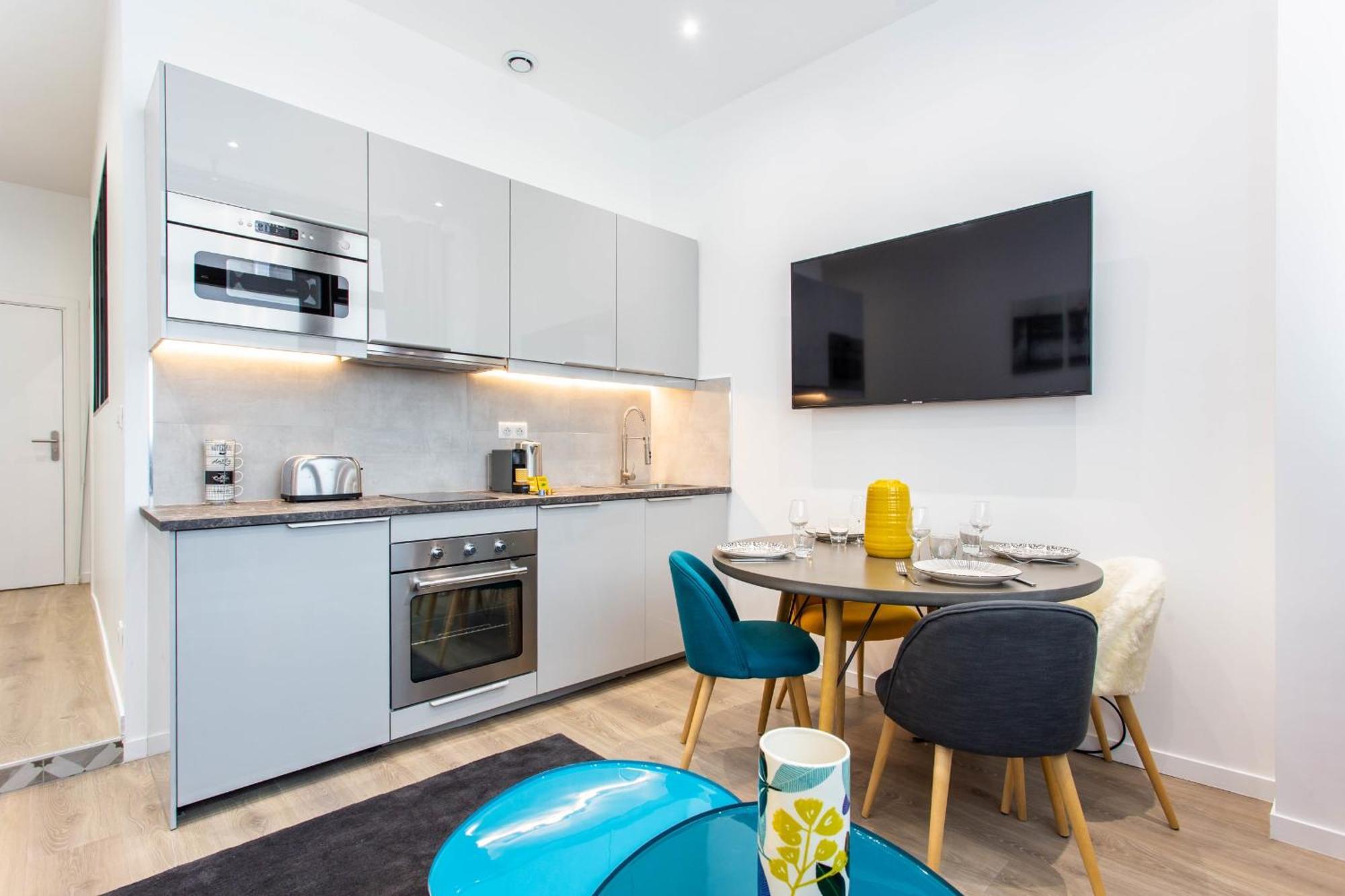 Intimate - 1br-4p - Republique Appartement *